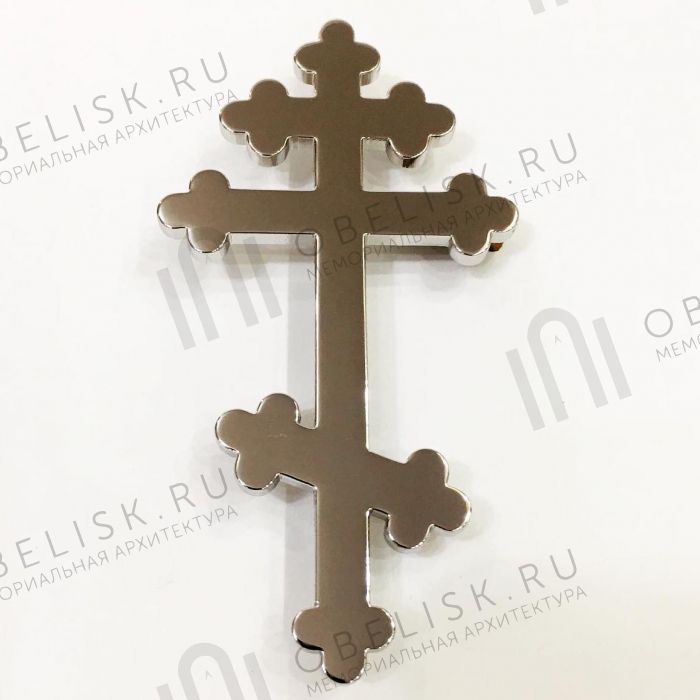 Крест из нержавеющей стали на памятник 82196