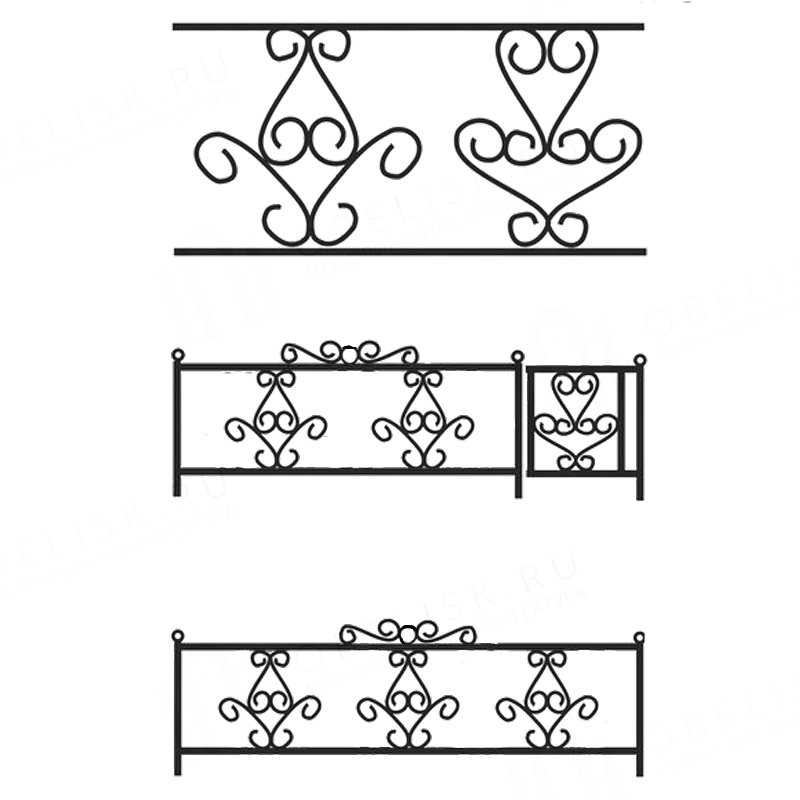 Ограда сварная 30004